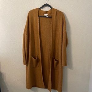 Leith Long duster cardigan